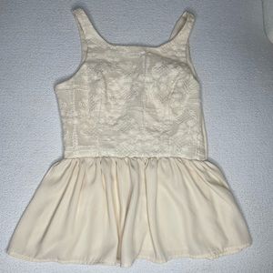 Peplum tank